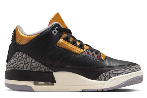 Air Jordan 3 Retro “Black Gold”